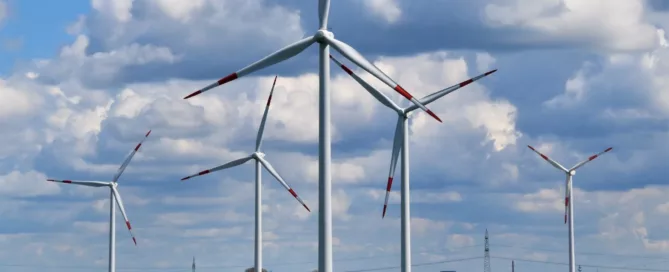 wind turbines